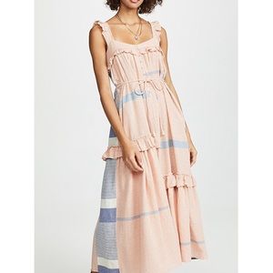 Apiece Apart Lypie Ruffle Tank Dress
